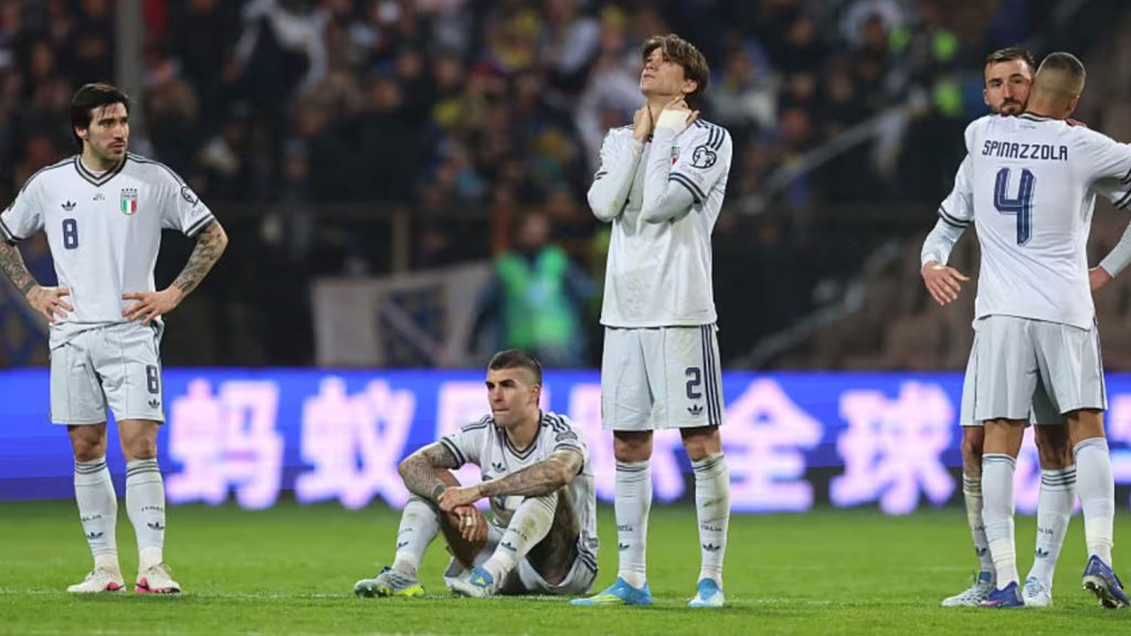giocatori Italia delusi eliminazione Mondiali delusione azzurri Bosnia